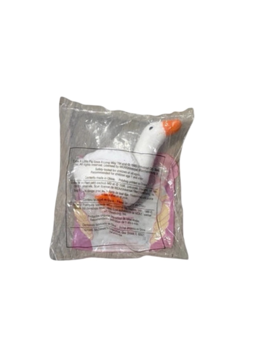 1995 McDonald's Babe Plush Small Pet Toys Set of 3 New In Package Vintage 90s - Picture 4 of 5